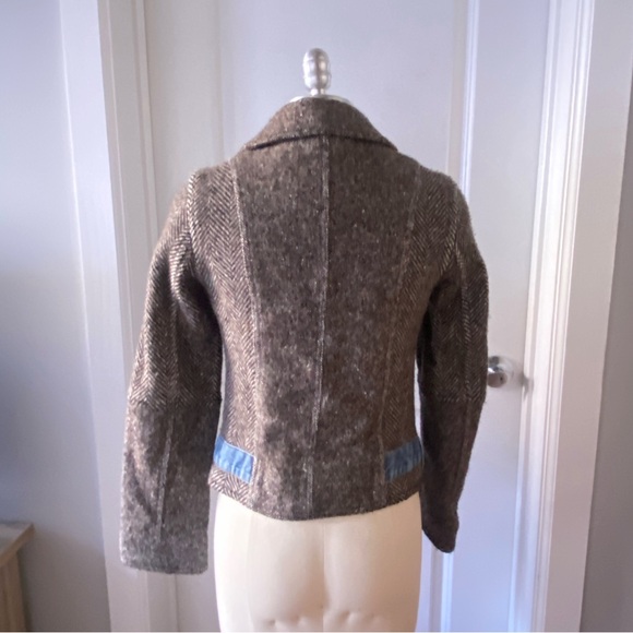 GUESS DENIM AND TWEED JACKET - Picture 3 of 4